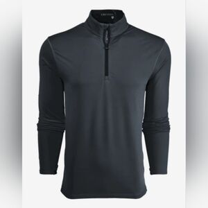 Greyson Golf Pullover Gray Long Sleeve Shirt